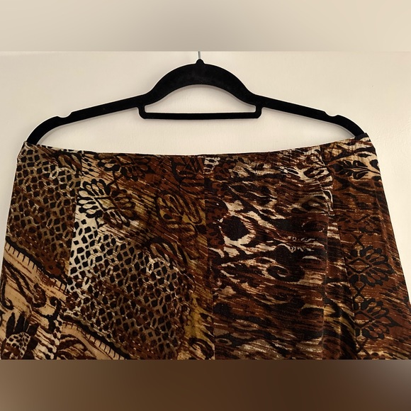 "Kim Rodgers" Women's Large Brown Maxi Skirt - Picture 5 of 5